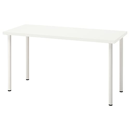 IKEA LAGKAPTEN/ADILS desk, white, 140x60 cm | Amazon (US)
