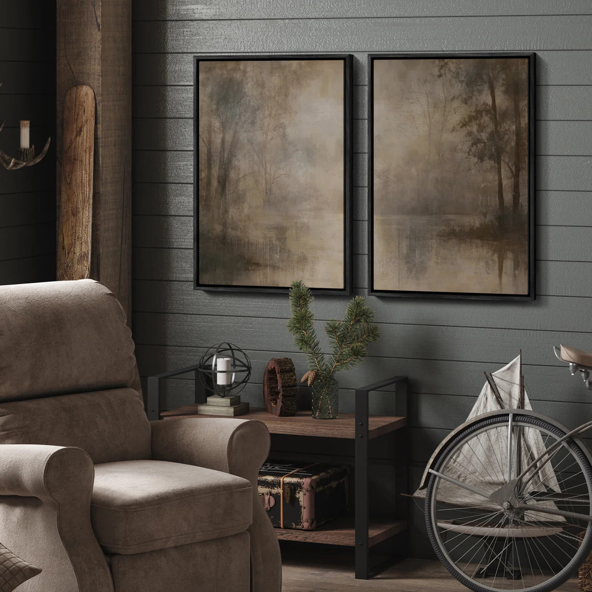 SIGNFORD Framed Wall Art Vintage Antique Classic for Bedroom | Wayfair | Wayfair North America