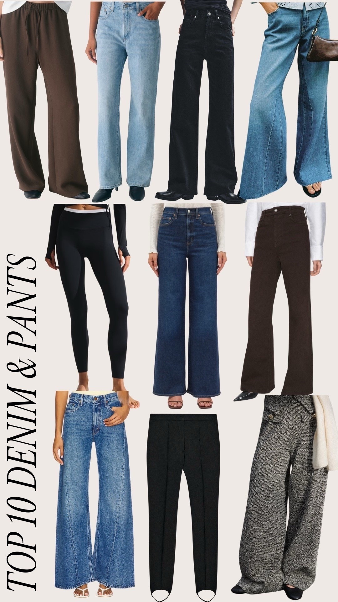 The Top 10 Denim & Pants you guys shopped in 2025! ✨😍

#LTKActive #LTKootd #LTKFindsUnder100