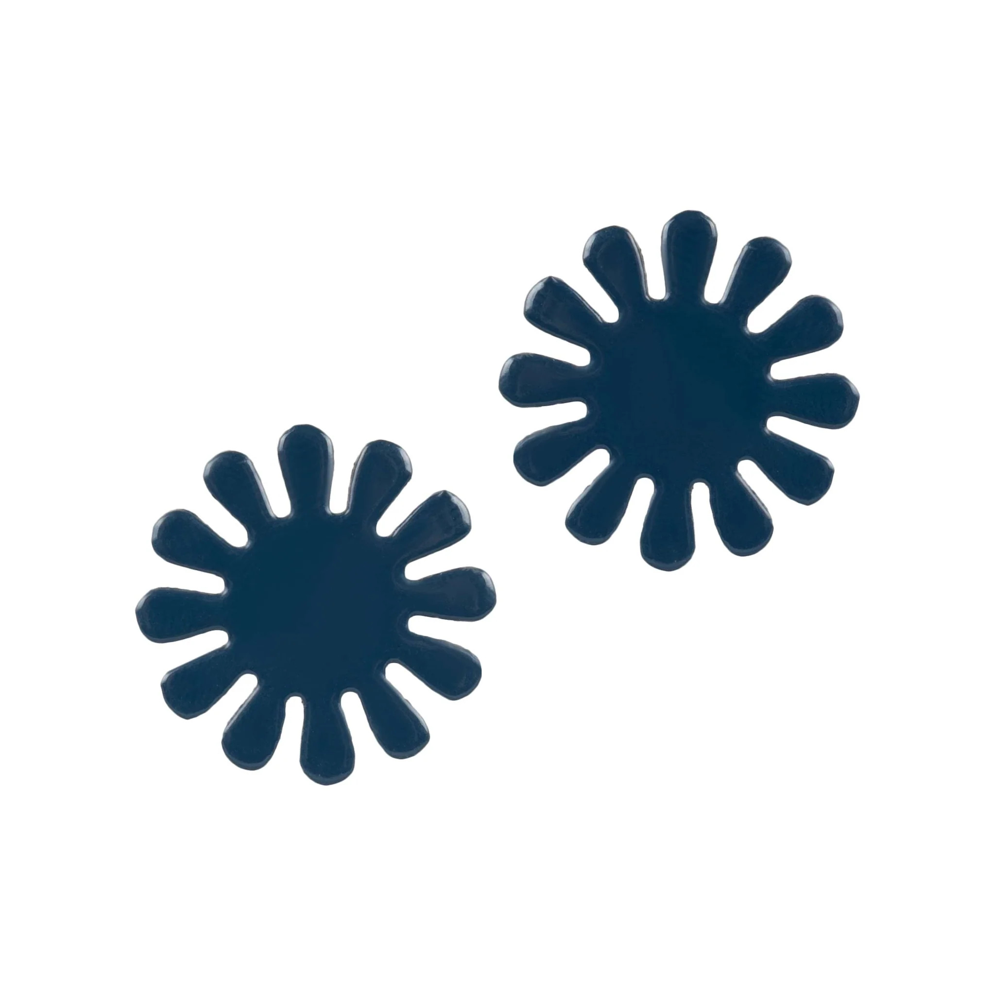 Navy Maria Studs | Sunshine Tienda