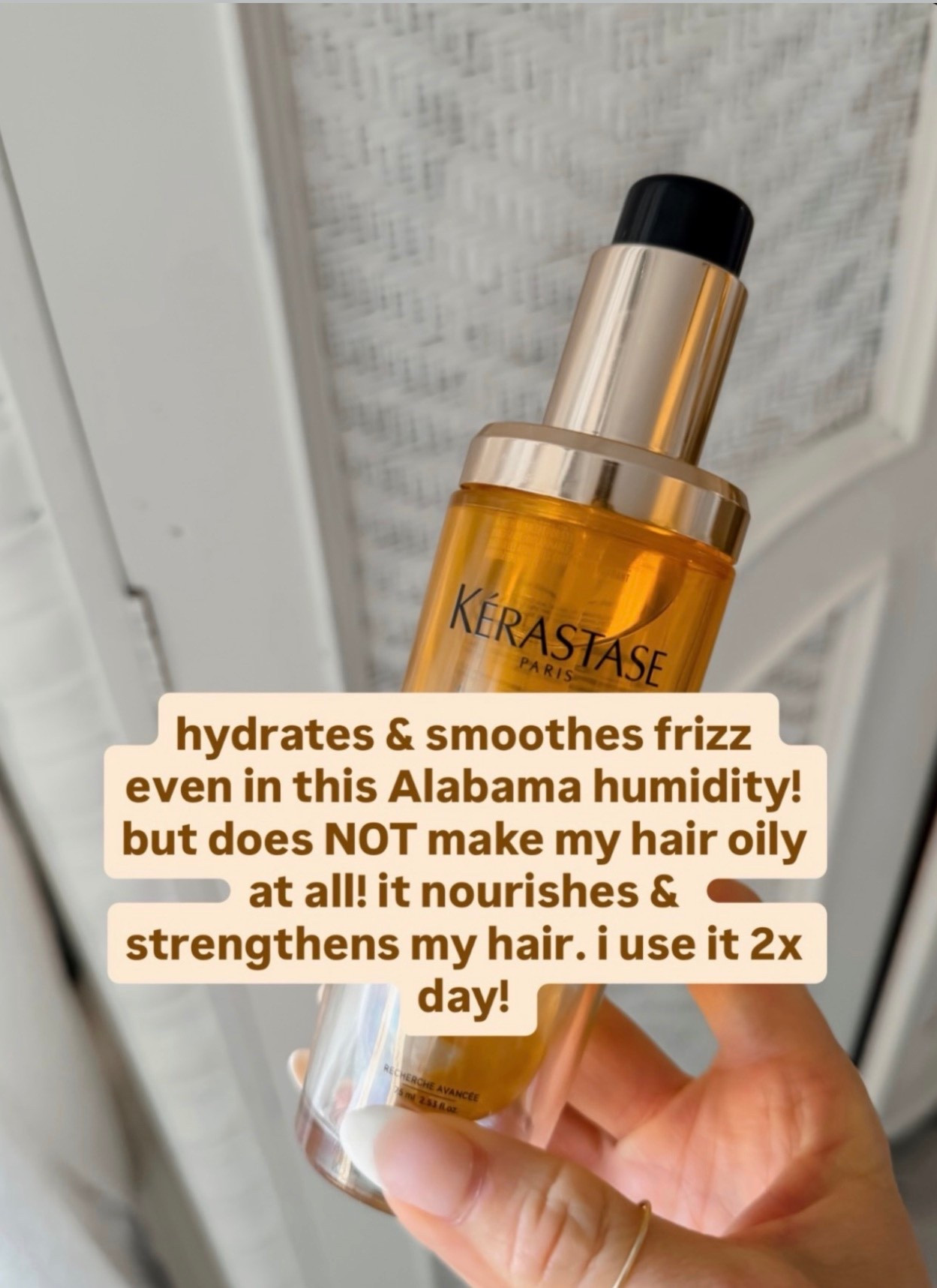 This hair oil is 10/10 and essential in my hair care routine! 

#LTKmomlife #LTKselfcare #LTKBeauty