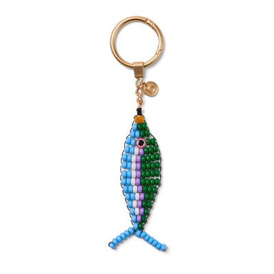 Bogg'd & Charmed  - Beaded Fish Blue/Green | Bogg