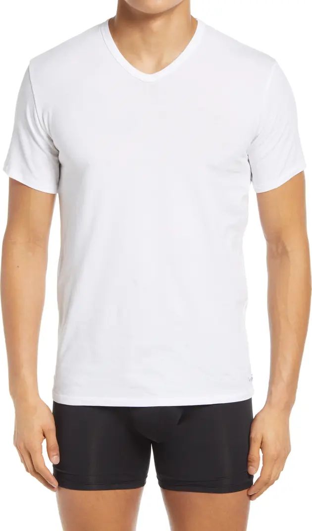 Men's 3-Pack Stretch Cotton V-Neck T-Shirts | Nordstrom