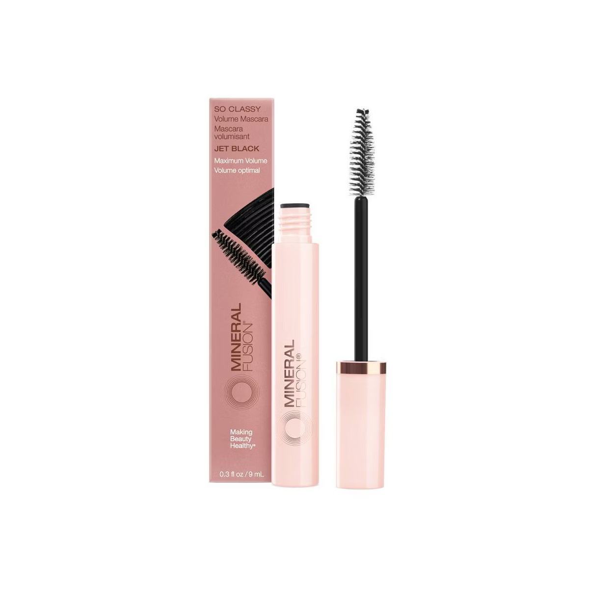 Mineral Fusion So Classy Volume Mascara - Black - 0.3oz | Target