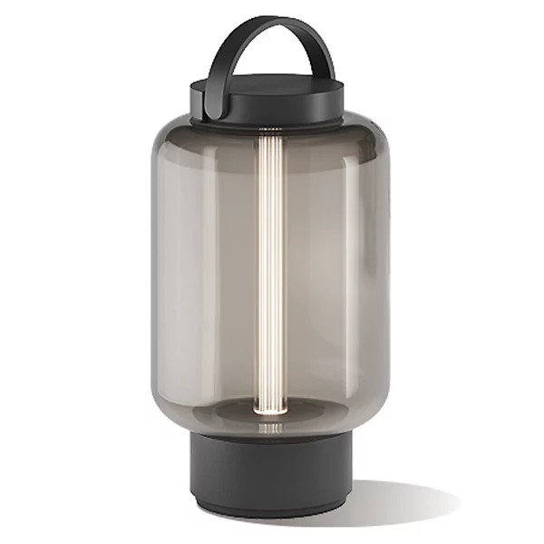 Qu Outdoor Rechargeable LED Table Lamp | Lumens