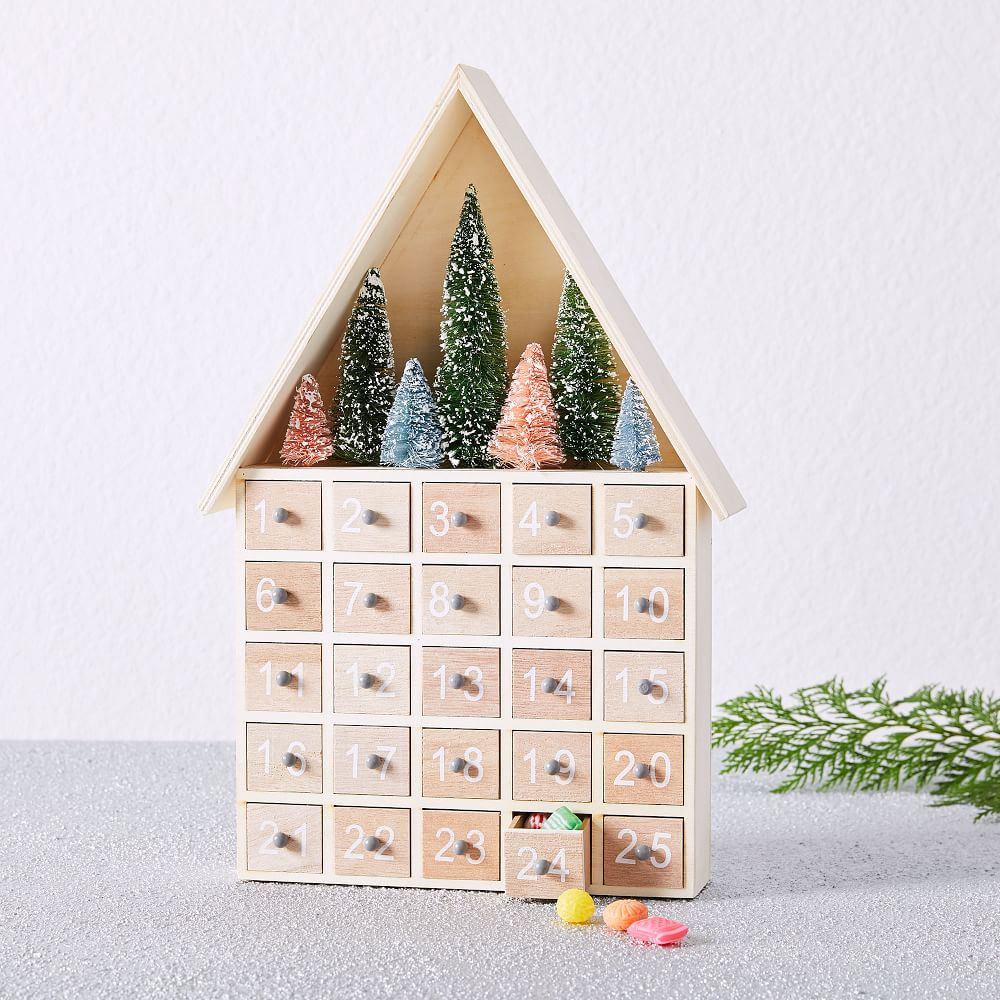 Wood Advent Calender, Natural | West Elm (US)