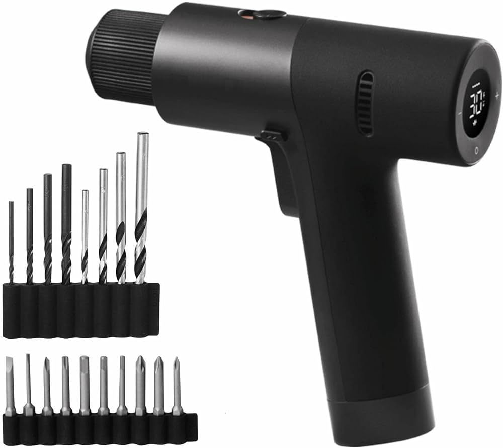 Father's Day Gift — HOTO Cordless Brushless Drill 12V, LED Display Screen, 30 Precision Gears, ... | Amazon (US)