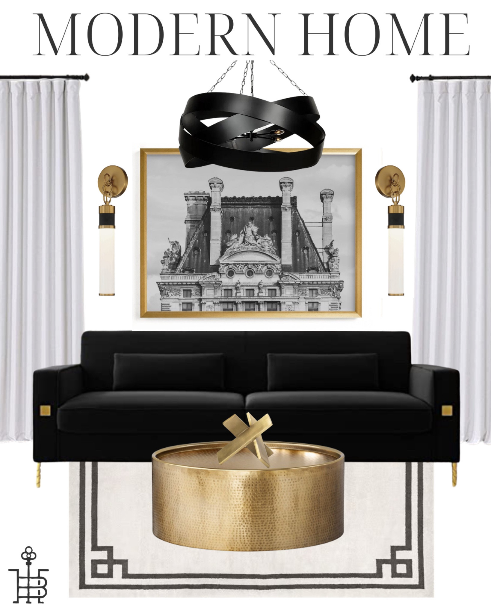 Modern home decor inspo living room
Glam, modern, neutral, interiors, farmhouse, target, look for less, Wall art, black and white home, amazon home, amazon finds, white curtains, amazon curtains, black chandelier, modern sconce, gold sconce,

#LTKSeasonal #LTKhome #LTKstyletip