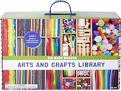 Kid Made Modern Arts and Crafts Library Kit, 1 EA | Amazon (US)