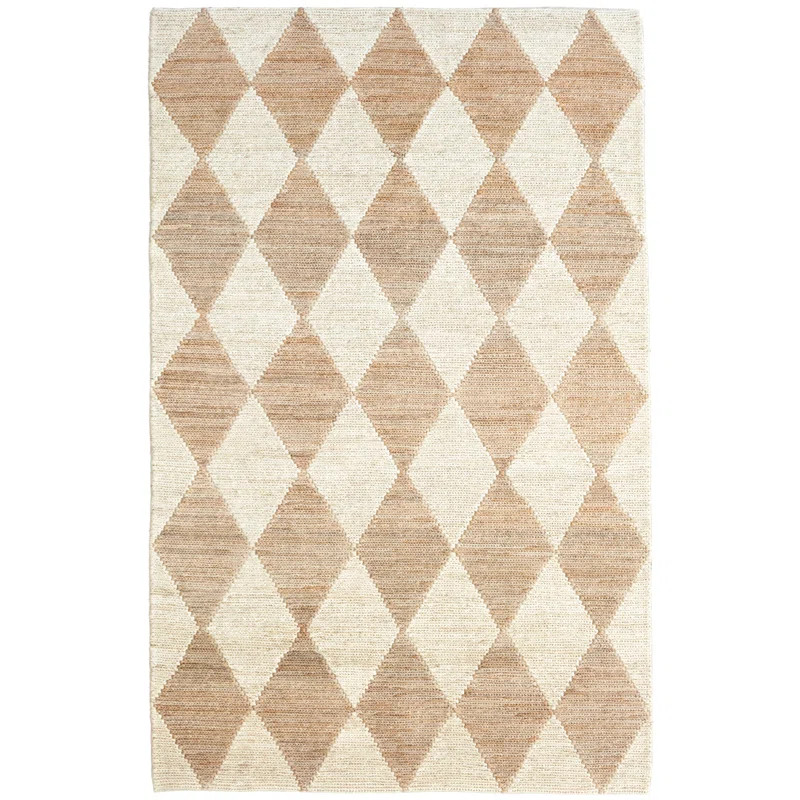 Mark D. Sikes Handmade Hand Braided Tan/Ivory Rug | Wayfair North America