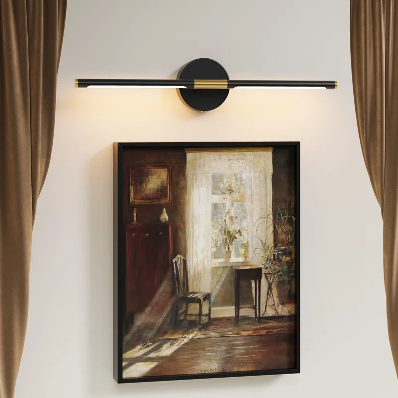 24” Battery Operated LED Picture Light With Remote Control | Wayfair North America