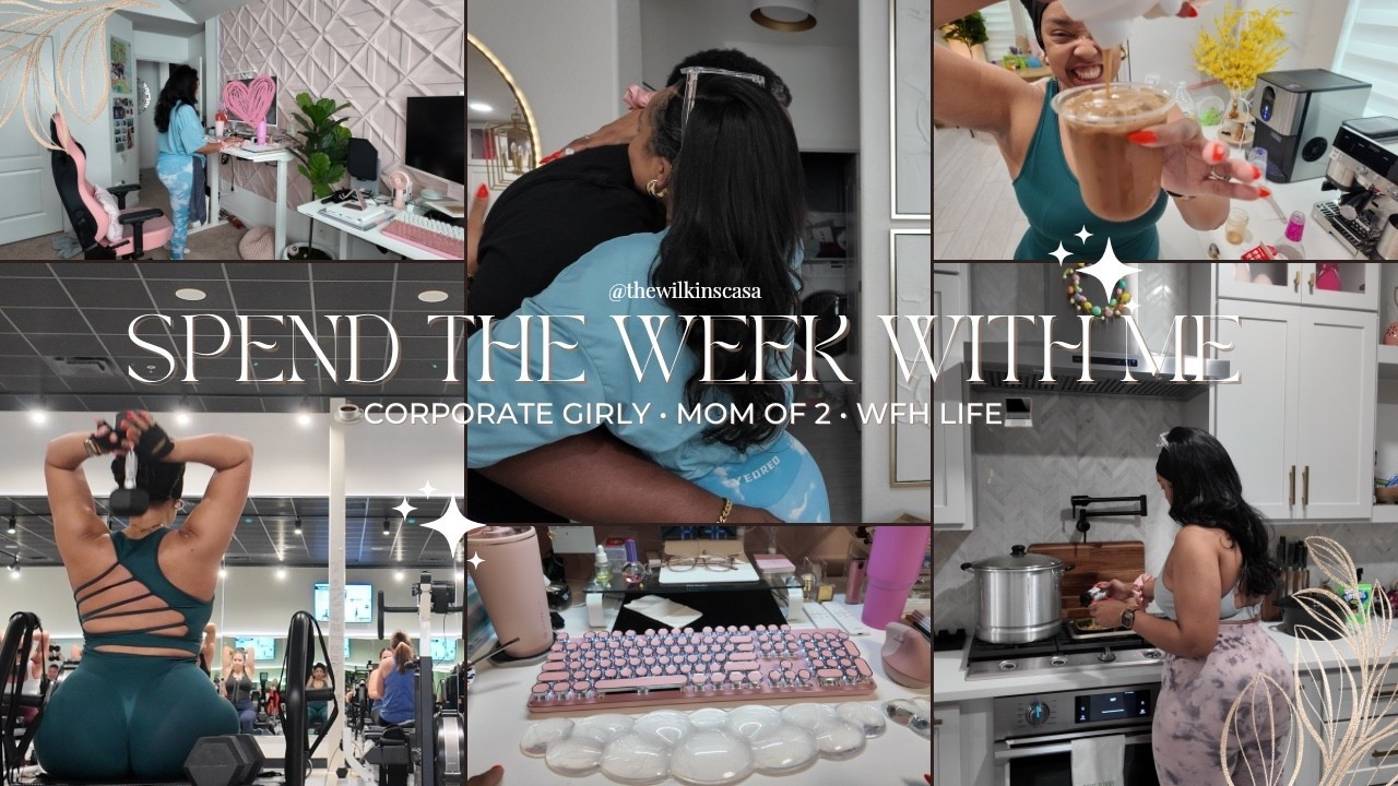 Come spend the WHOLE week with me sis 🖤✨

Monday through Thursday — real WFH corporate mom life, morning routines, school drop-off, Pilates, evening resets, 
and all the chitchat in between. 

Oh, and we HAULED. 🛒

Amazon haul, Bath & Body Works haul, and a full coffee restock 
are all in this week's vlog — and everything I mentioned, 
loved, and couldn't stop talking about is linked RIGHT HERE for you. 👇🏾

This is your one stop shop for everything from this week:
🏋🏾‍♀️ My Pilates look
☕ My full coffee setup + restock picks
🕯️ Bath & Body Works favorites
📦 Amazon finds I'm obsessed with
🏠 Home + kitchen essentials I use daily

No searching, no digging — just tap and shop. That's how we do it around here. 💅🏾

If something catches your eye, it's probably already in your cart before you finish scrolling 😂🖤

🎥 Full vlog is live on YouTube now — @thewilkinscasa 

#LTKhome #LTKfind #LTKfamily #LTKunder50 #LTKVideo
#WeekInMyLife #AmazonHaul #BathAndBodyWorks #WFHMom 
#CorporateGirly #MomOf2 #RealMomLife #ElevatedEveryday


#LTKdayinmylife #LTKvlog #LTKmomlife