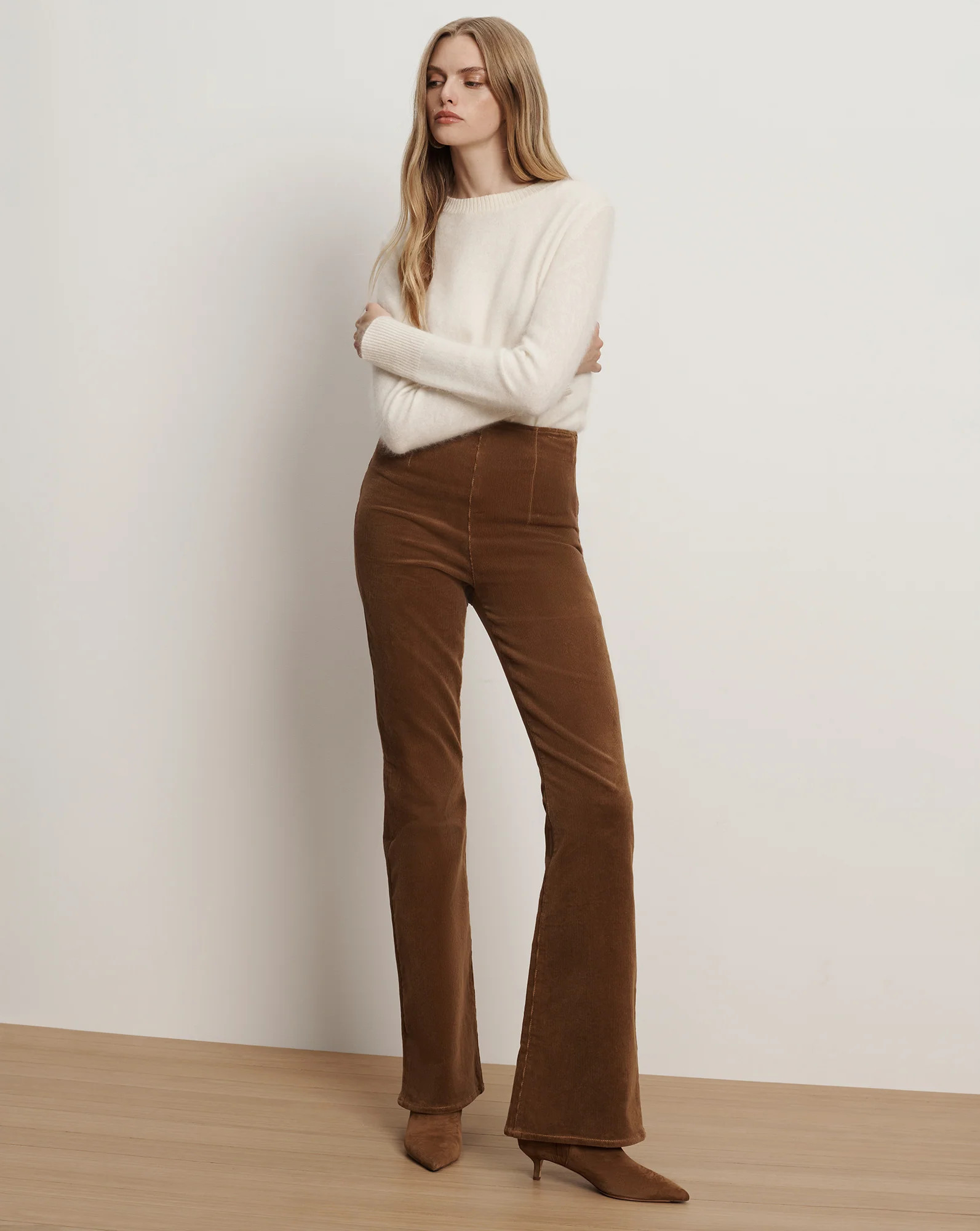 Beverly Off-Duty Skinny-Flare Pant | Veronica Beard