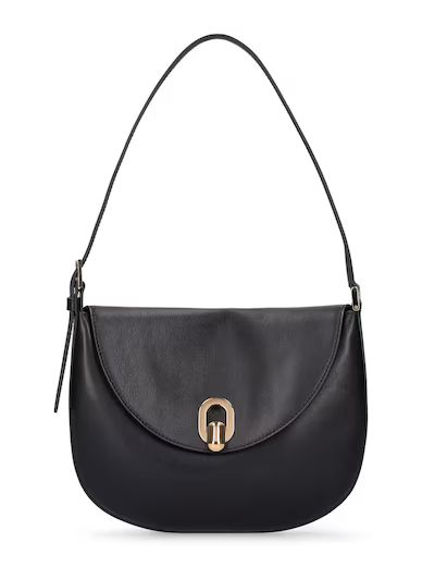 The Tondo smooth leather hobo bag | Luisaviaroma