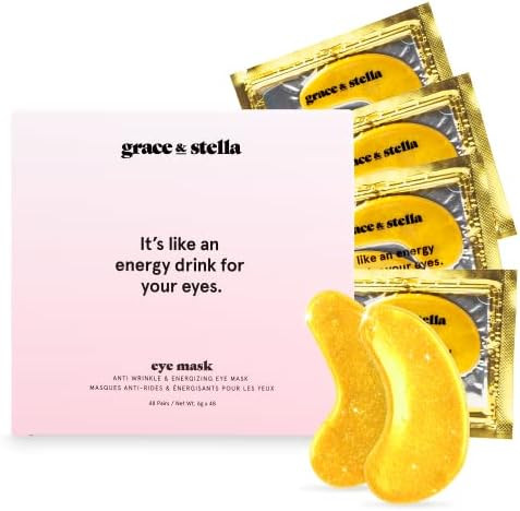 Under Eye Mask - Reduce Dark Circles, Puffy Eyes, Undereye Bags, Wrinkles - Gel Under Eye Patches... | Amazon (US)