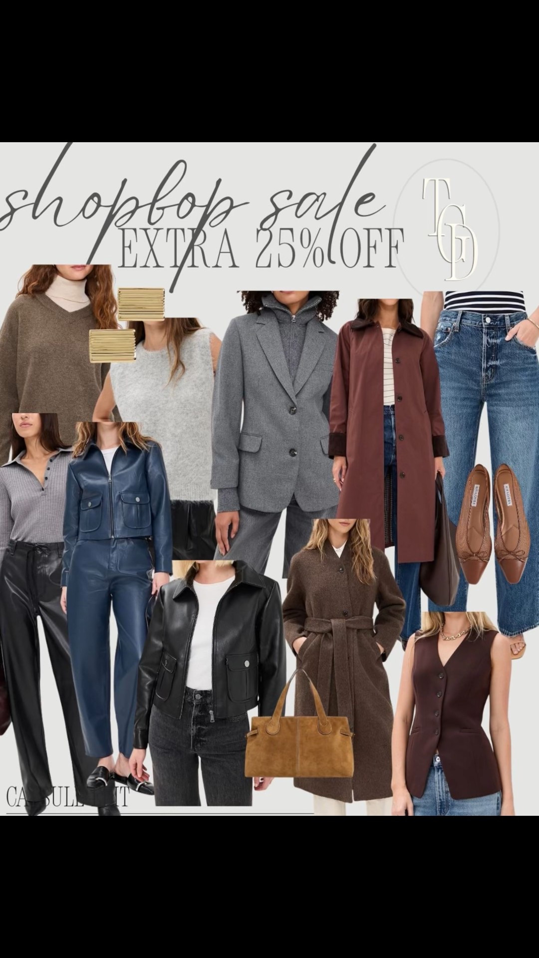 Shopbop sale extra 25% off 

#LTKFindsUnder100 #LTKOver40 #LTKSaleAlert