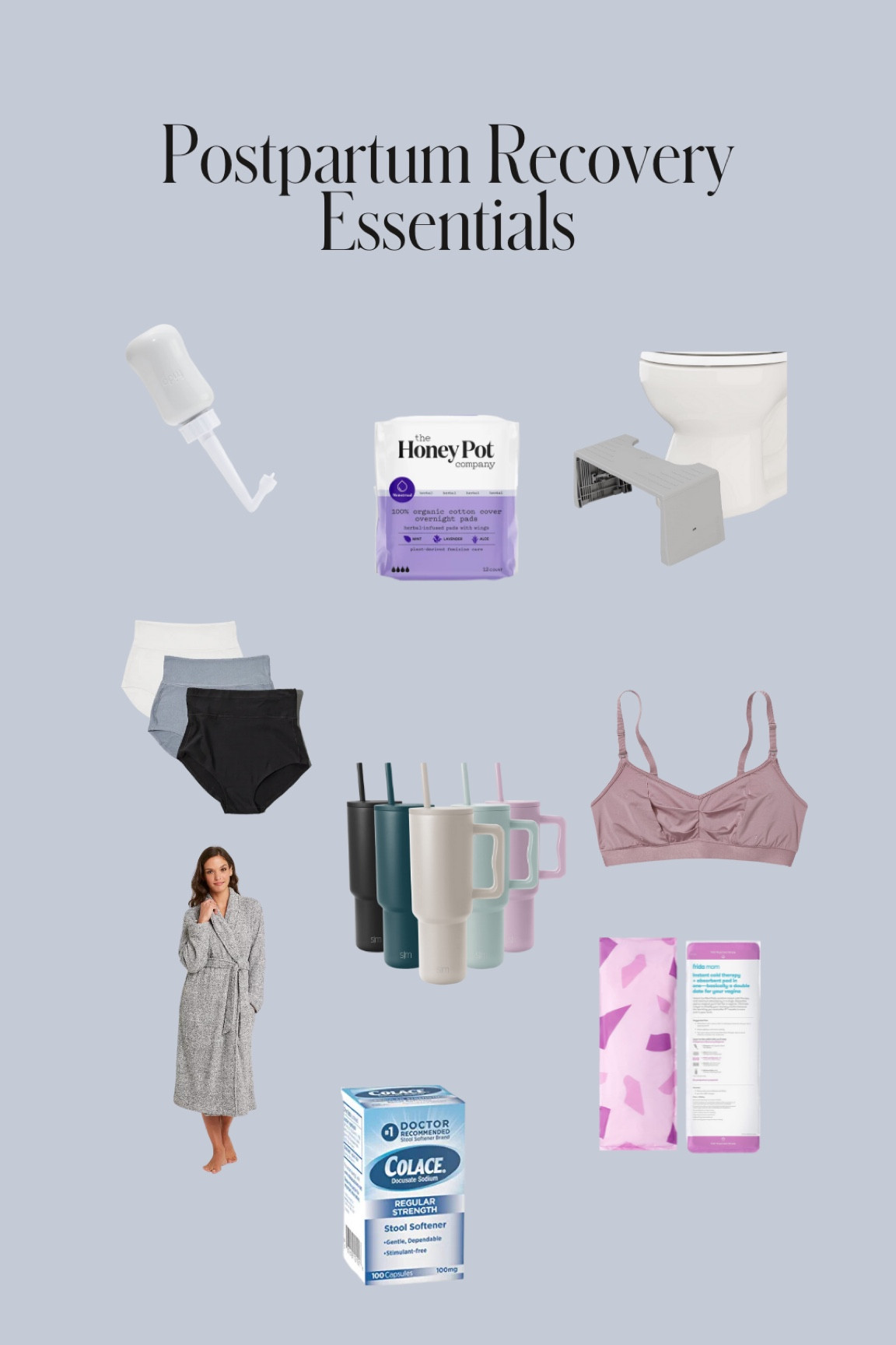 Postpartum recovery essentials after vaginal or cesarean delivery 

#LTKbaby #LTKbump #LTKhome