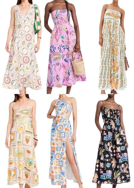 The prettiest printed dresses to make me feel like I’m on a tropical vacation all summer long 🏝️🦩🍋‍🟩

#LTKSeasonal #LTKParties #LTKTravel