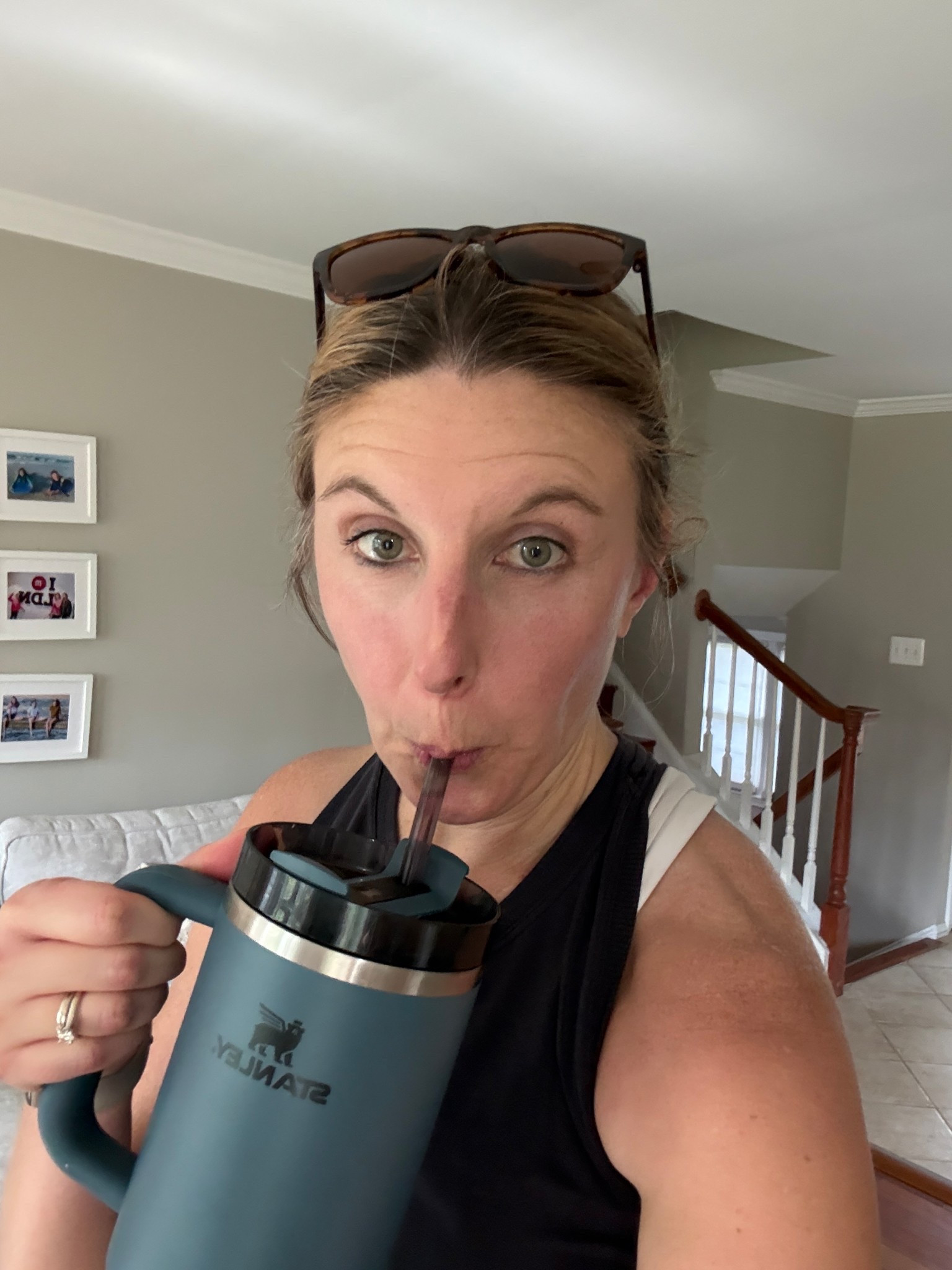 Post walk drink! Ice cold water from my Berkey along with a hydration pack. 

#LTKdayinmylife #LTKselfcare #LTKmomlife