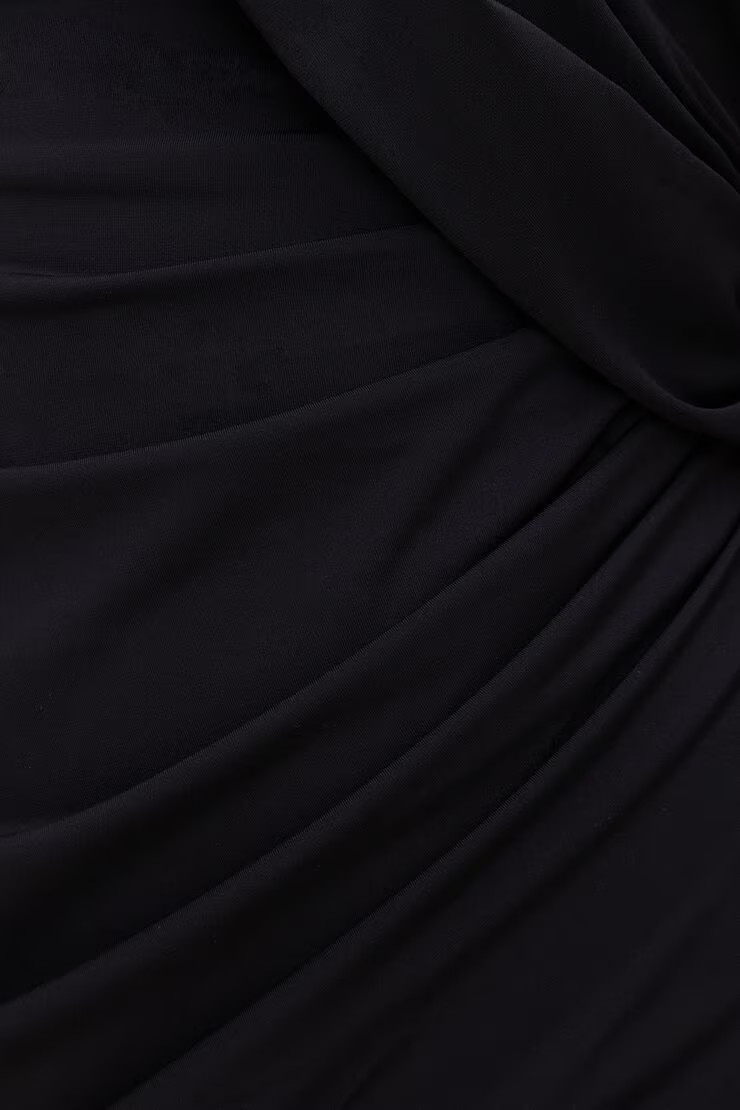 Sculpt Front Drape Mini Dress | Dynamite Clothing