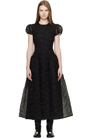 Black CBcleopatra Midi Dress | SSENSE