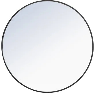 Eternity 36" Diameter Circular Beveled Metal Framed Bathroom Mirror | Build.com, Inc.