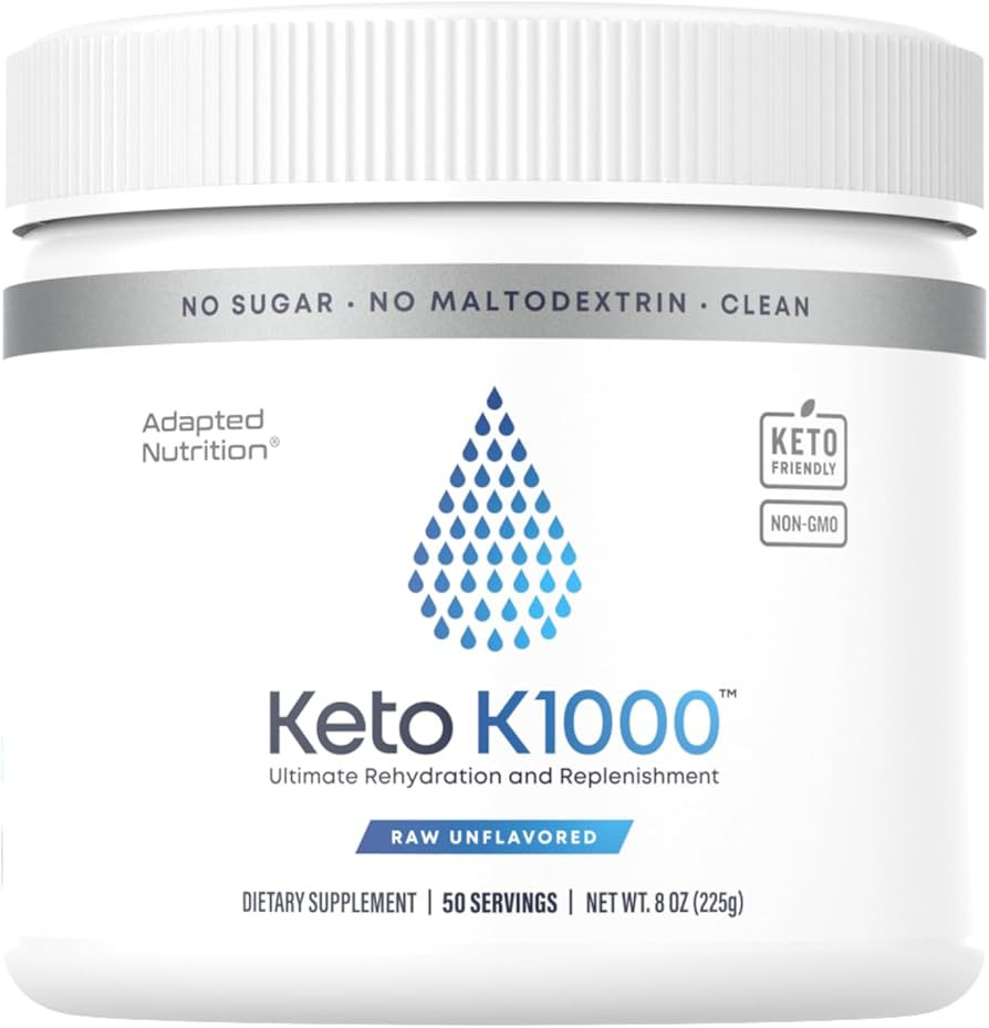 Hi-Lyte Keto K1000 Electrolyte Powder | Unflavored | Hydration Supplement Drink Mix | Boost Energ... | Amazon (US)