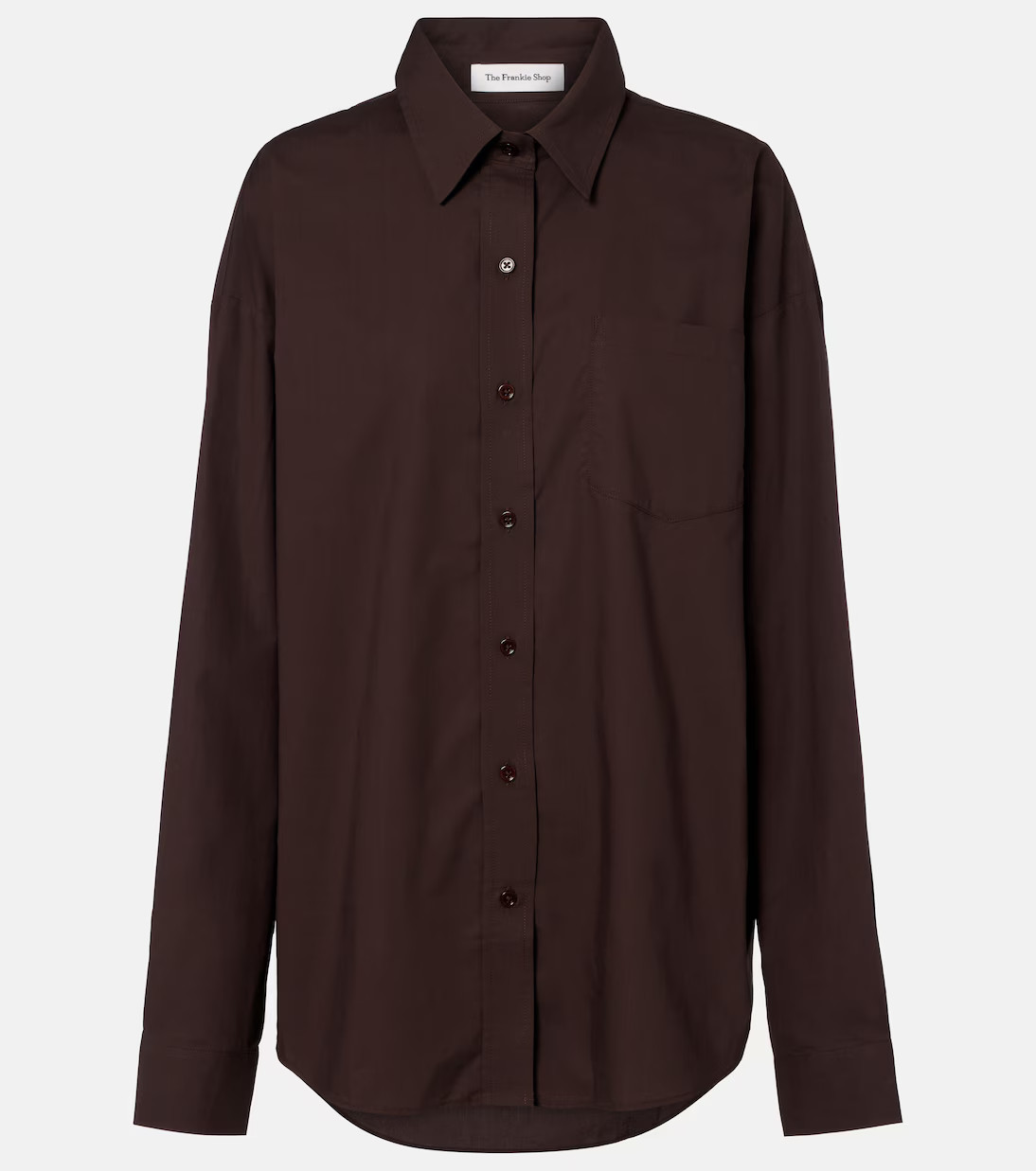 Ornella oversized cotton shirt | Mytheresa (UK)