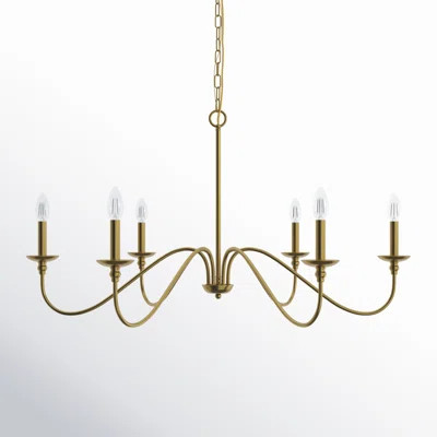 Ableton 6 - Light Candle Style Classic / Traditional Chandelier | Wayfair North America