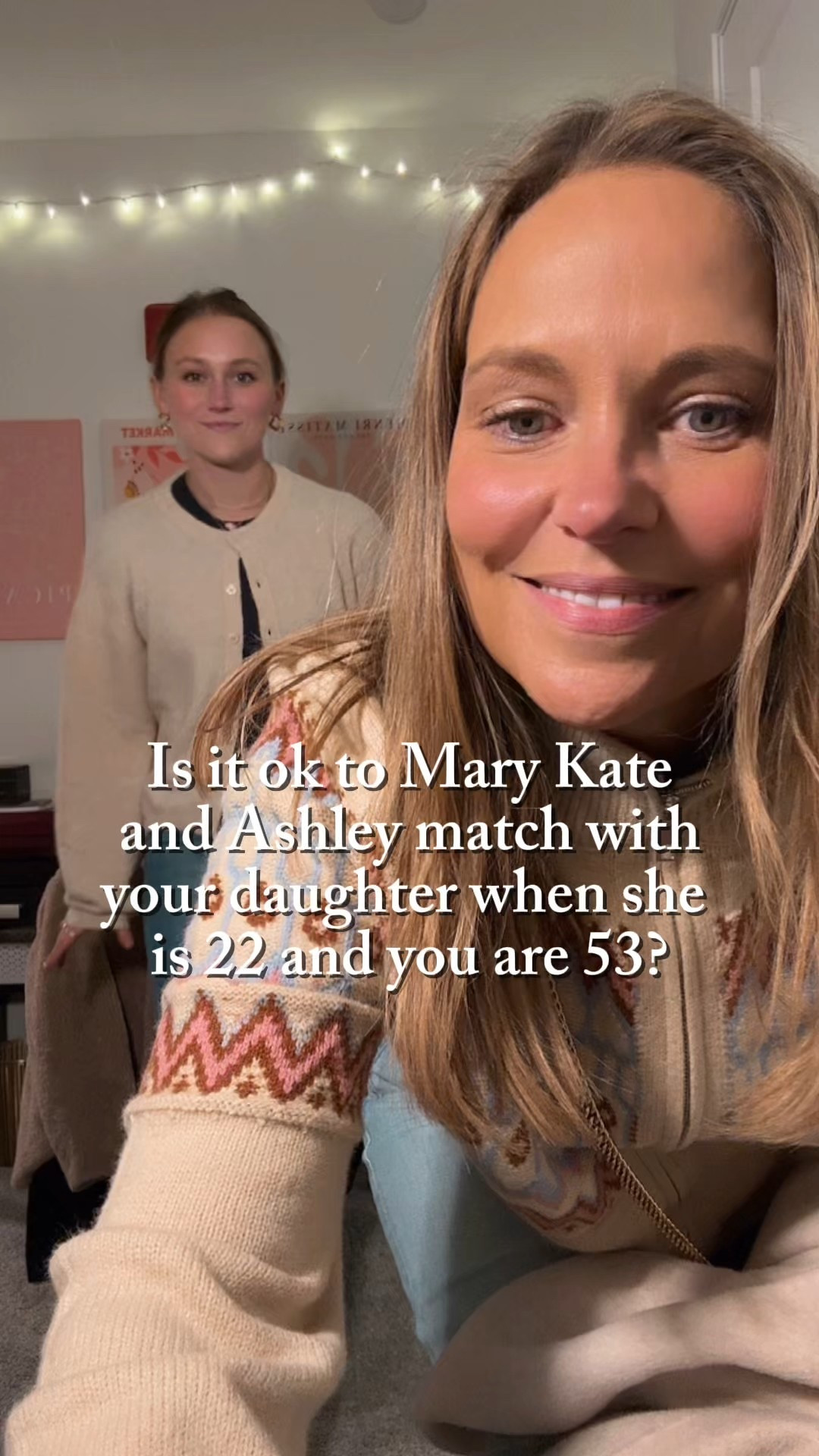 Thoughts?!?!

Both of us Wearing medium in sweaters
Size 30 in my jeans, Lily is size 26 in risen


#LTKootd #LTKmomlife #LTKOver40