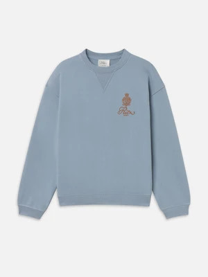 The Ritz Unisex Sweatshirt -- Light Blue | Frame Denim