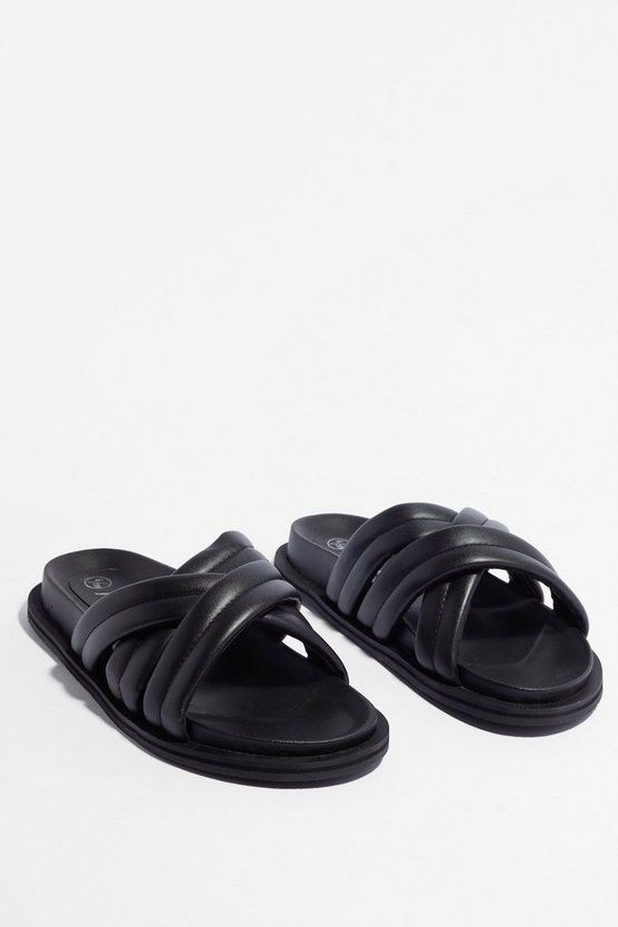 You've Woven Well Leather Footbed Sandals | NastyGal (US & CA)