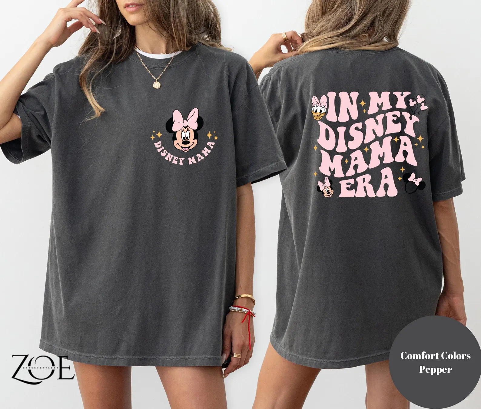In My Disney Mama Era Shirt,Disneyland Family Trip Shirt,Minnie Mom Shirt, Girls Disney Shirt, Di... | Etsy (Global)
