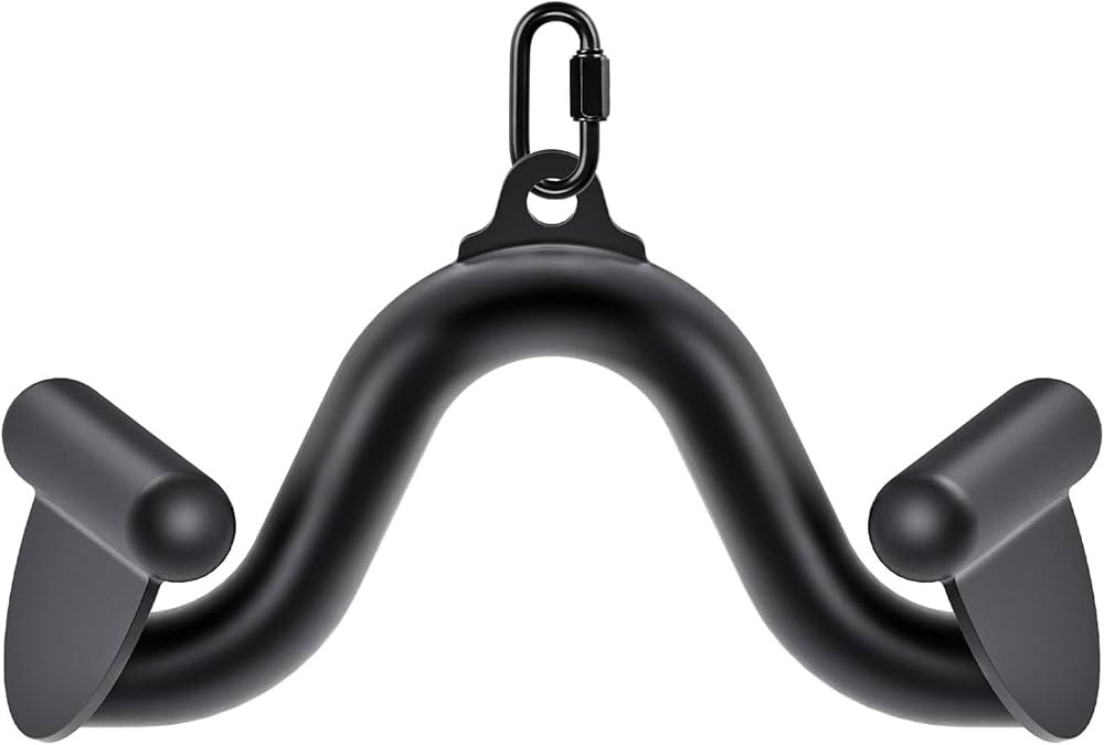 Amazon.com : Kipika 12" Lat Pull Down Bars Cable Machine Attachment, Rowing T-bar V-bar Set, Back... | Amazon (US)