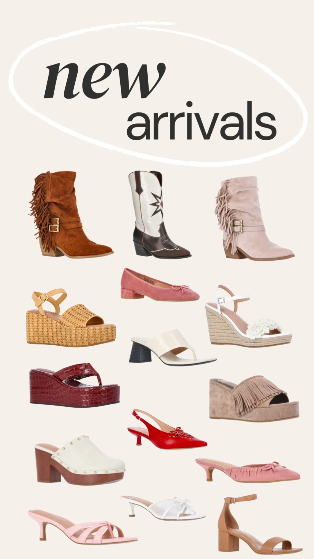 Spring shows from Walmart