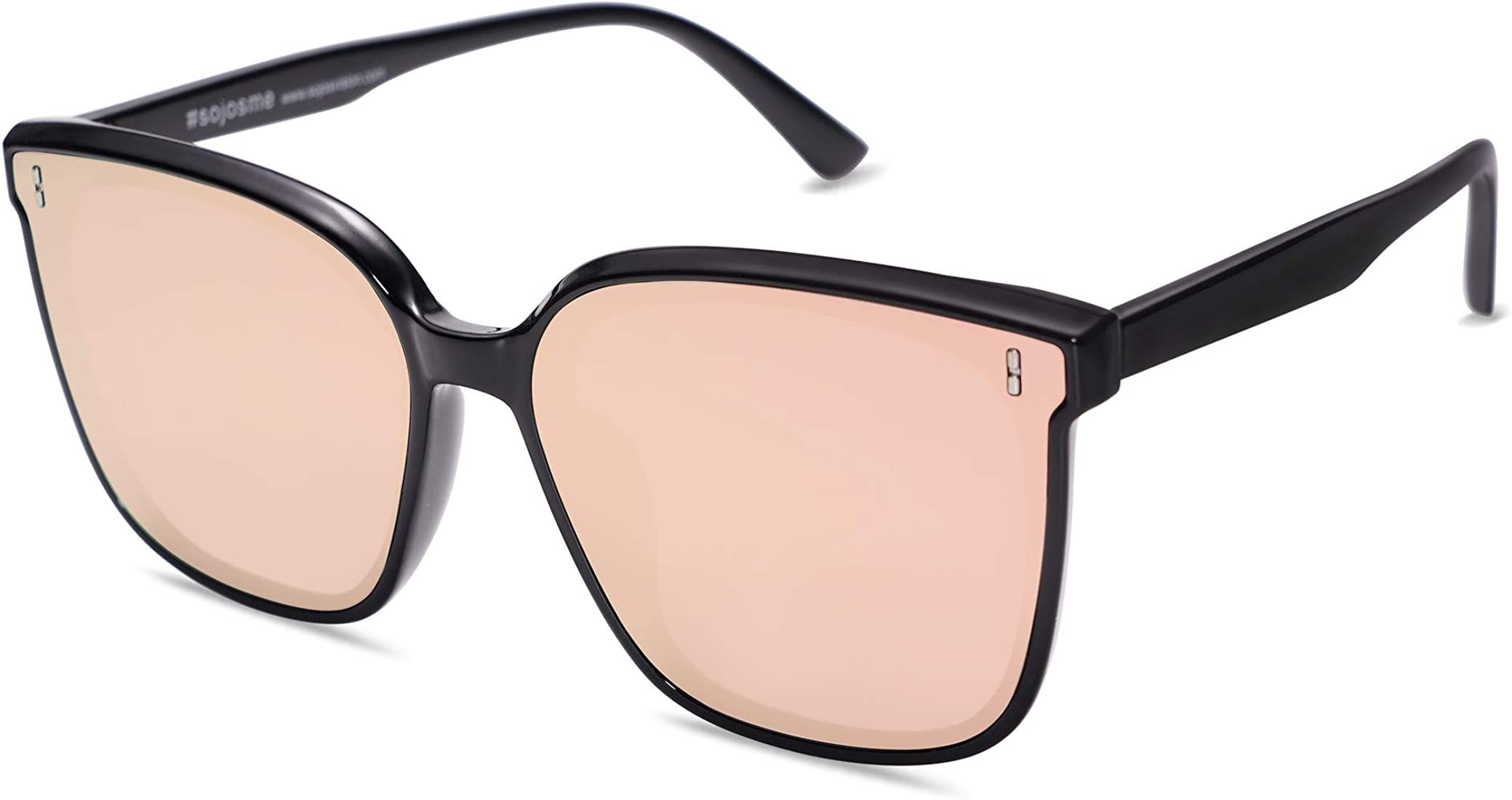SOJOS Sunglasses for Women Men Vintage Style Shades | Amazon (US)