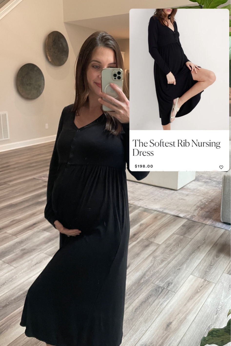 Obsessed with this Quince Maternity Dress that’s a fraction of the cost of the same Hatch dress 

#LTKbaby #LTKbump #LTKsalealert
