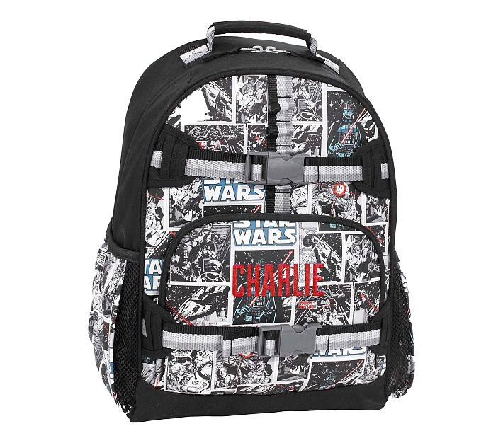 Mackenzie Star Wars™ Comics Glow-in-the-Dark Backpacks | Pottery Barn Kids