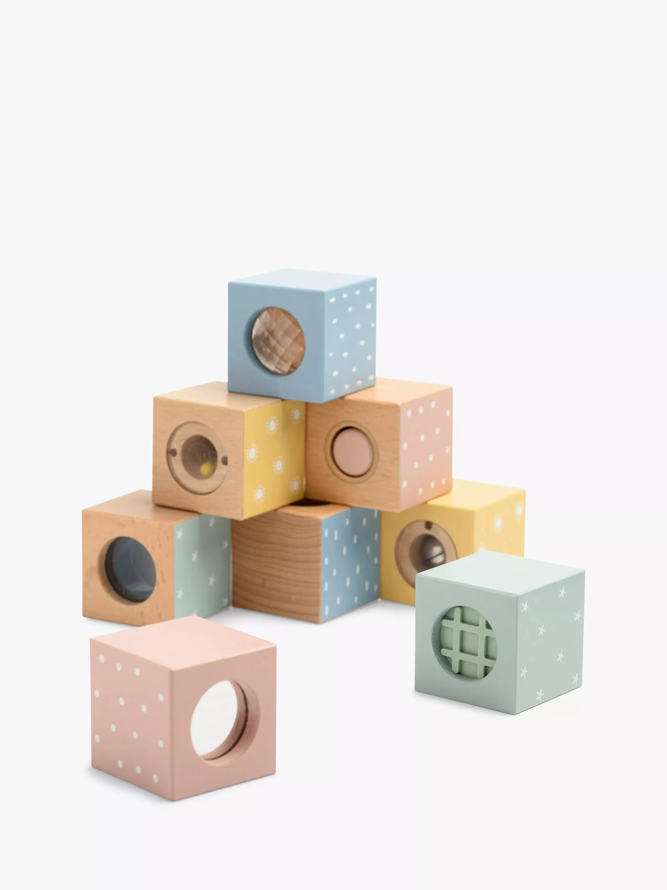 John LewisWooden Sensory Blocks, FSC-Certified Wood | John Lewis (UK)