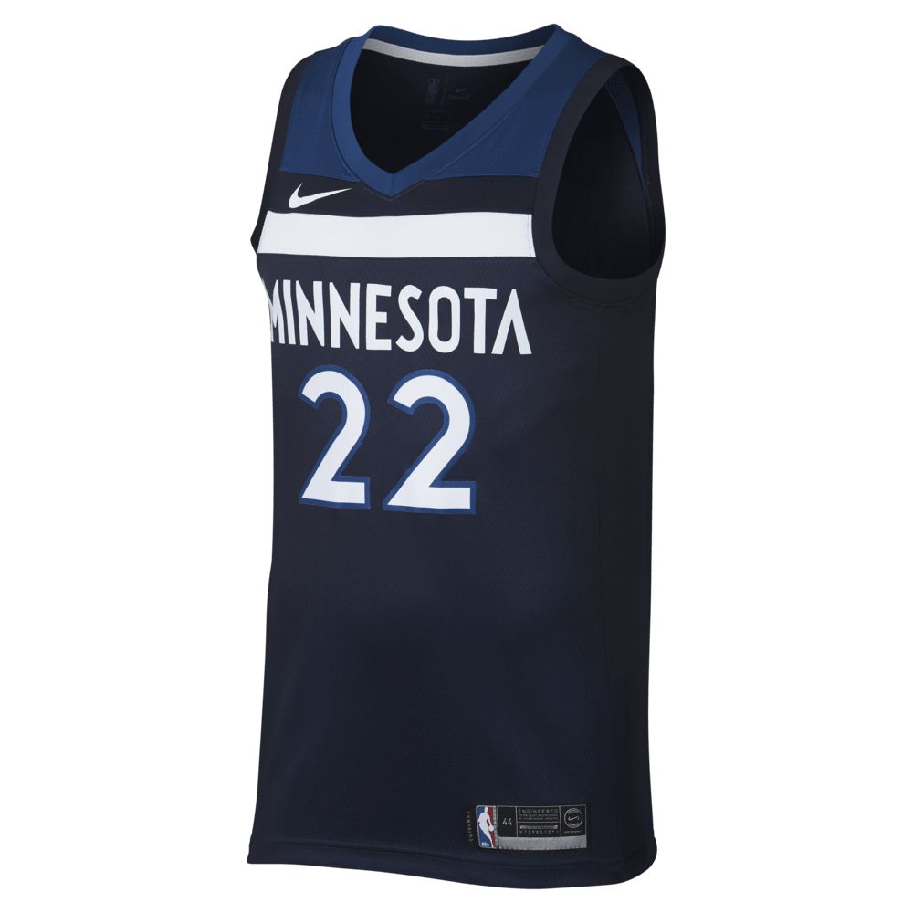 Andrew Wiggins Icon Edition Swingman Jersey (Minnesota Timberwolves) Men's Nike NBA Connected Jersey Size Small (Blue) | Nike (US)
