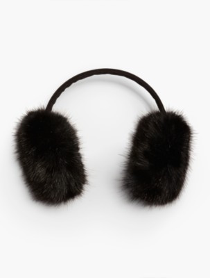 Talbots Women's Faux Fur Earmuffs | Talbots