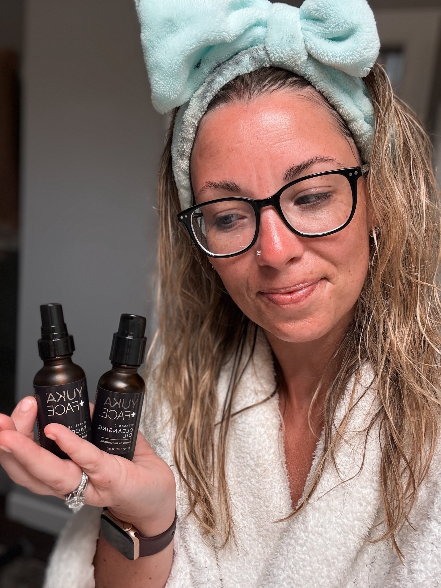 Yuka + Face has been a life-saver for my very burnt Mexico vacation skin 🥵. My favorite (and most soothing) product ia the exfoliating mask that not only refreshes and pulls the dry skin off my face, but my face feels so refreshing after it’s washed off. 

This combo of 4 top products has been a life saver! 

#LTKFindsUnder50 #LTKStyleTip #LTKBeauty