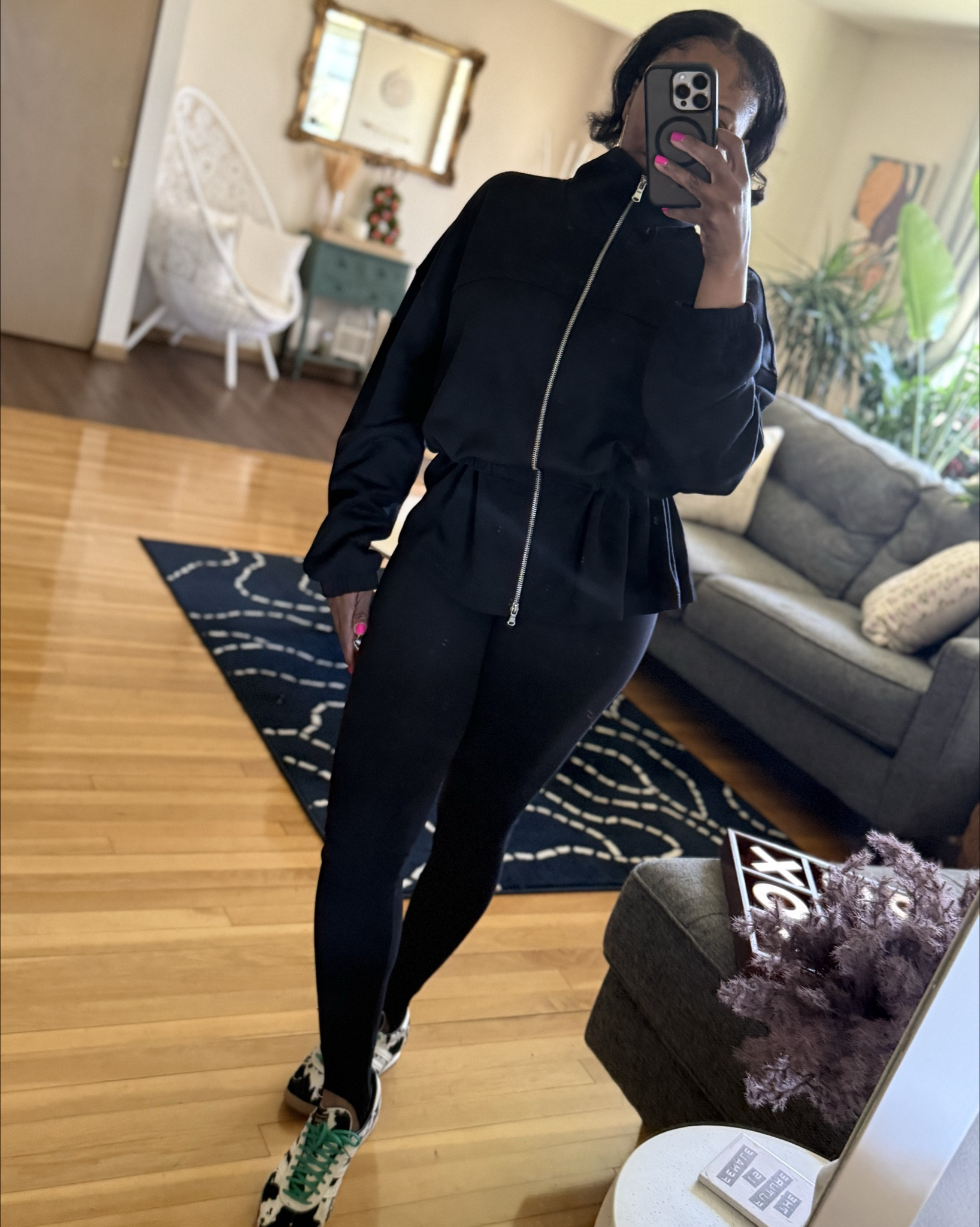 The Gray is almost sold out but the Black is just as good!! The cinching gives shape and the funnel neck adds style!! 

#LTKSaleAlert #LTKOver40 #LTKootd