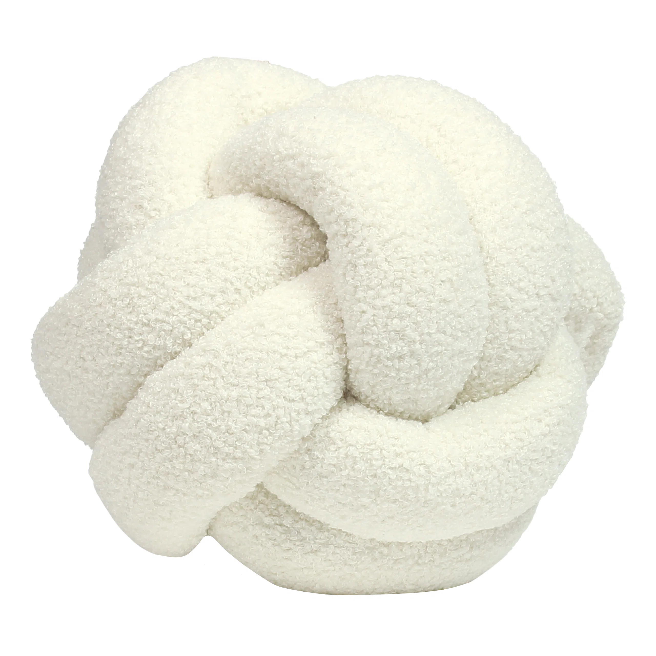 Boucle Knot Novelty Throw Cushion | Wayfair UK