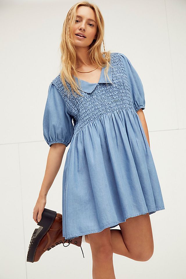 Paige Denim Mini Dress | Free People (Global - UK&FR Excluded)