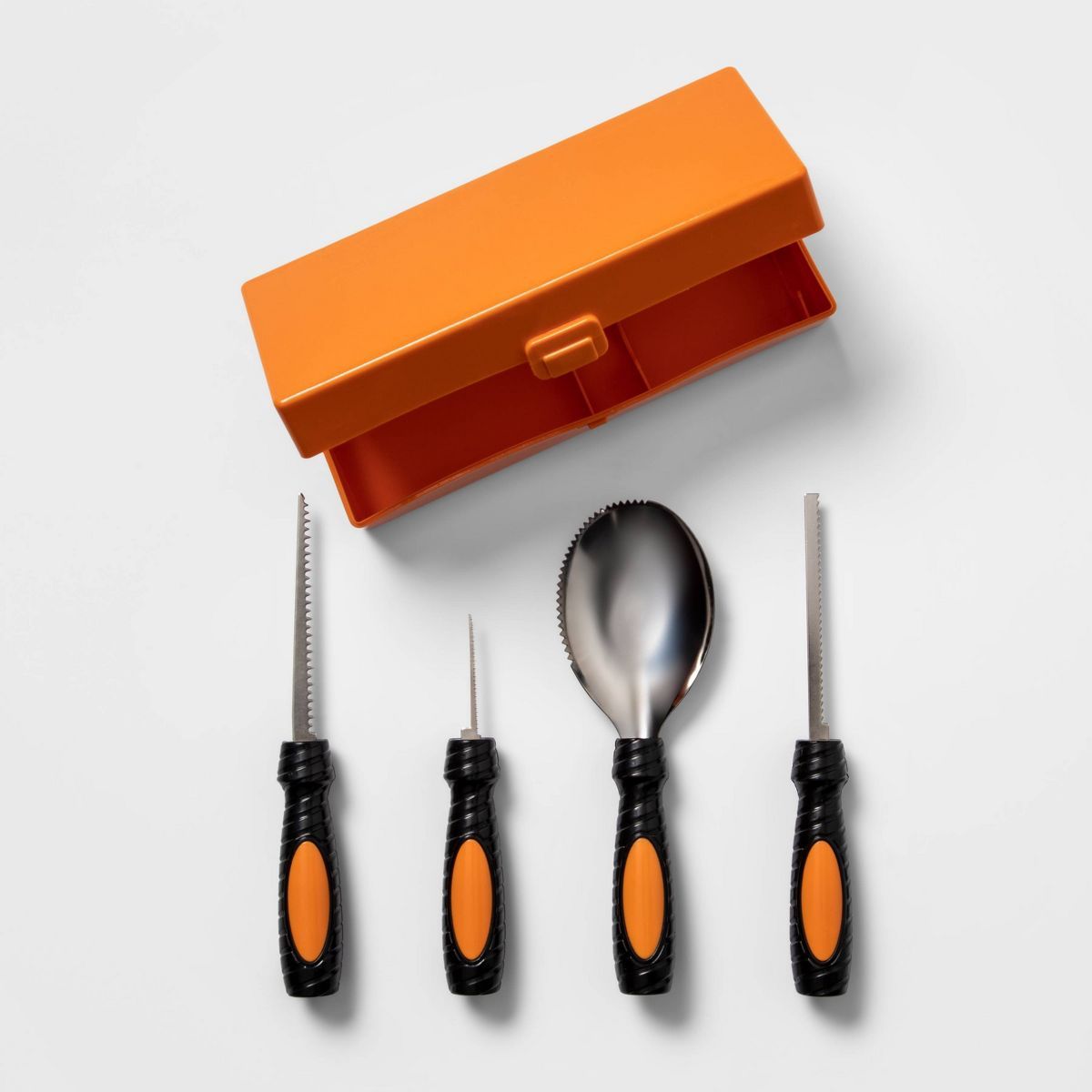 4pc Deluxe Halloween Pumpkin Carving Tool Kit - Hyde & EEK! Boutique™ | Target