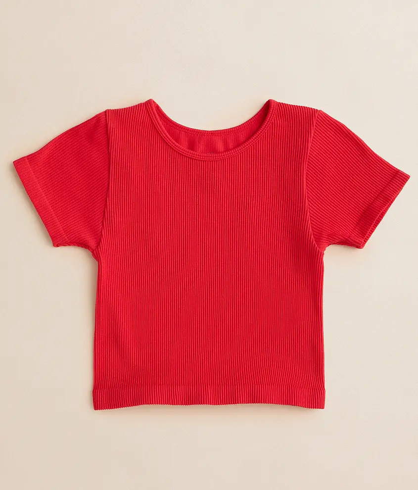 Girls - Ribbed Top | Buckle