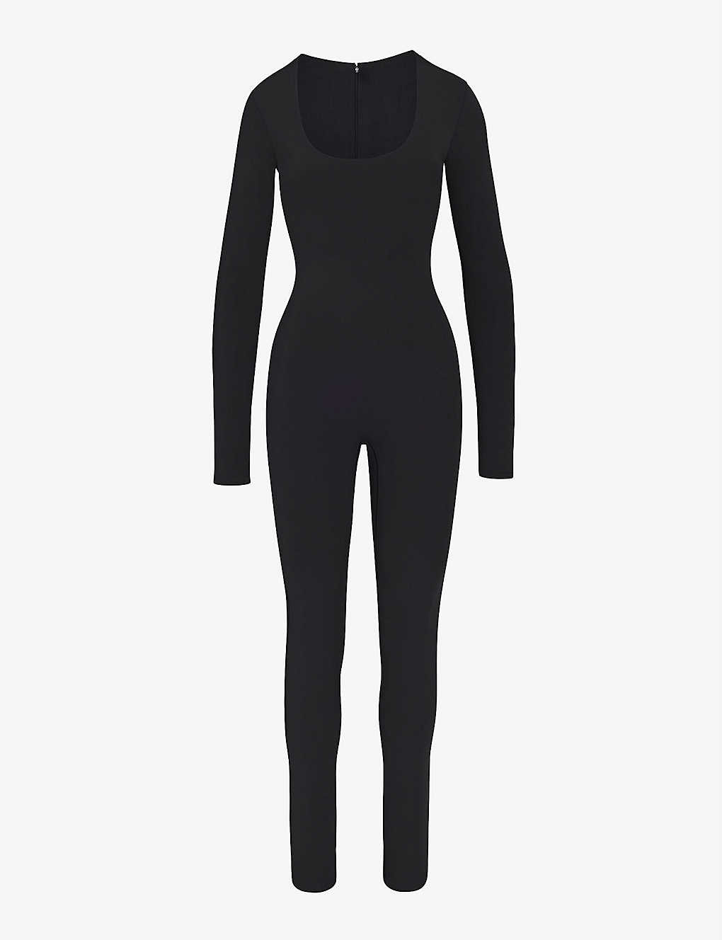 All-In-One scoop-neck stretch-woven body | Selfridges