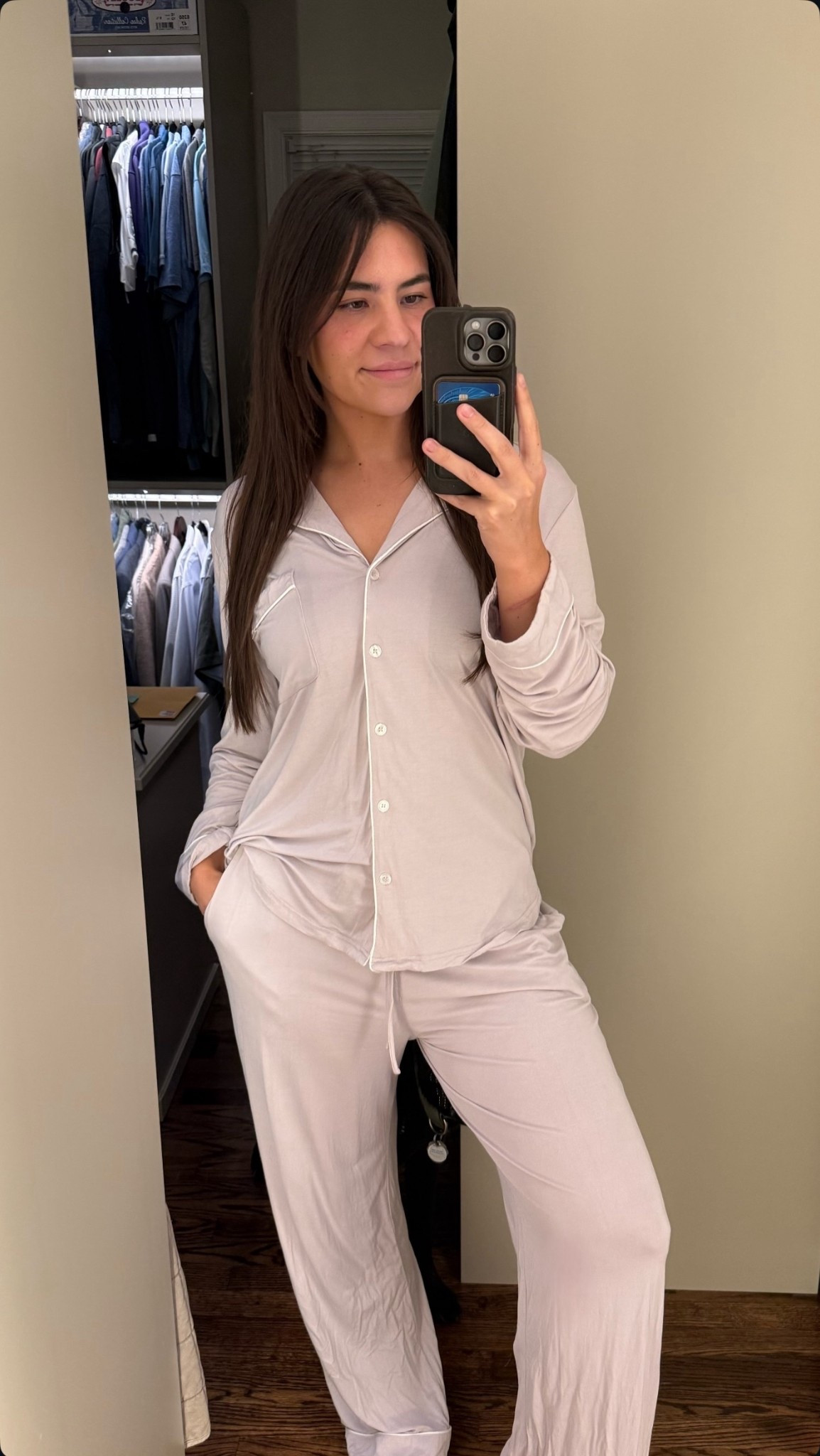 comfiest pjs from Cozy Earth!

#LTKootd
