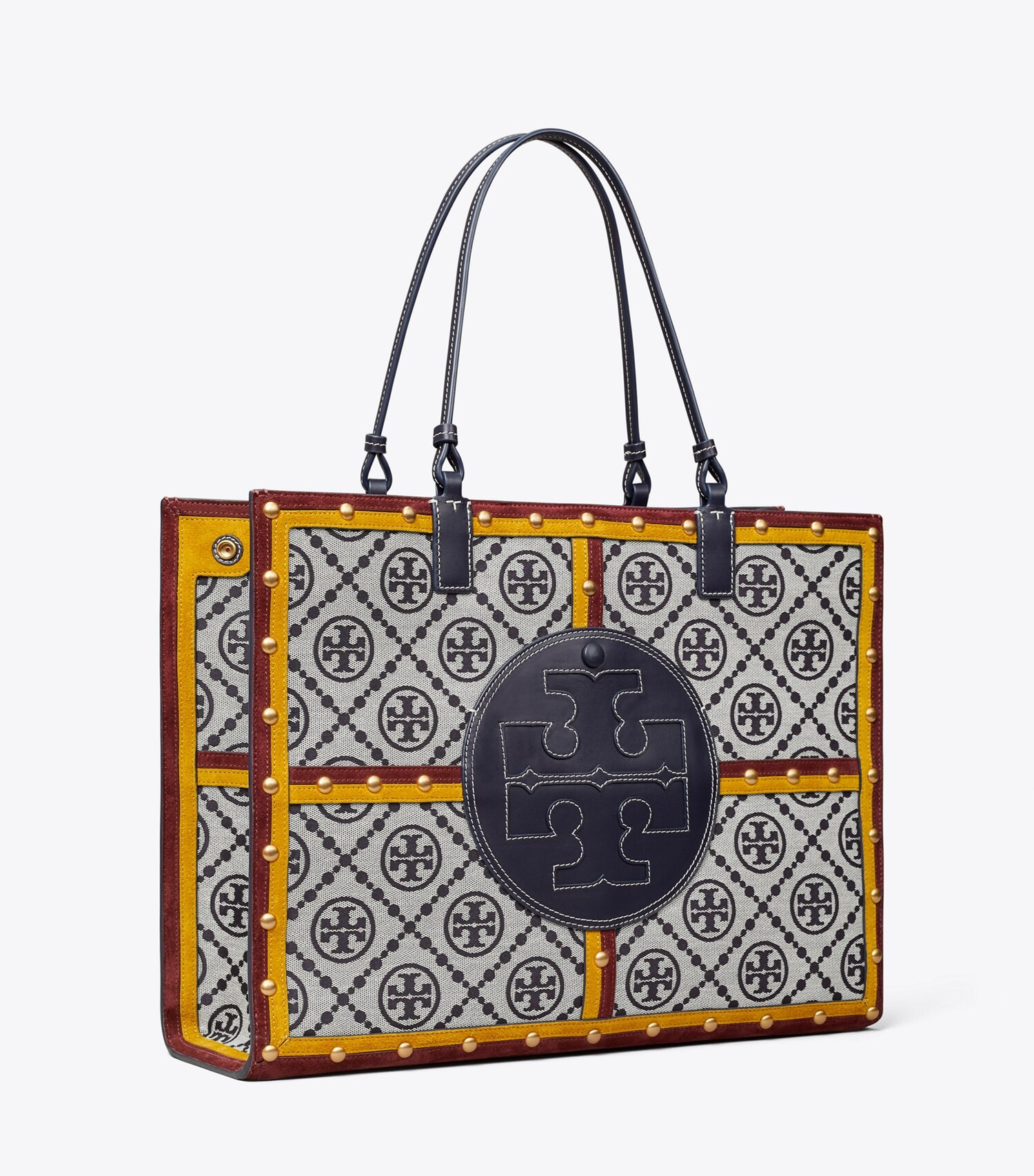 Ella Monogram Quadrant Tote: Women's Designer Tote Bags | Tory Burch | Tory Burch (US)